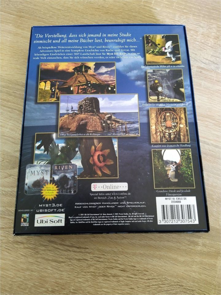 PC-Spiel "Myst 3 - Exile" in Big Box / Eurobox in Neustadt a. Main