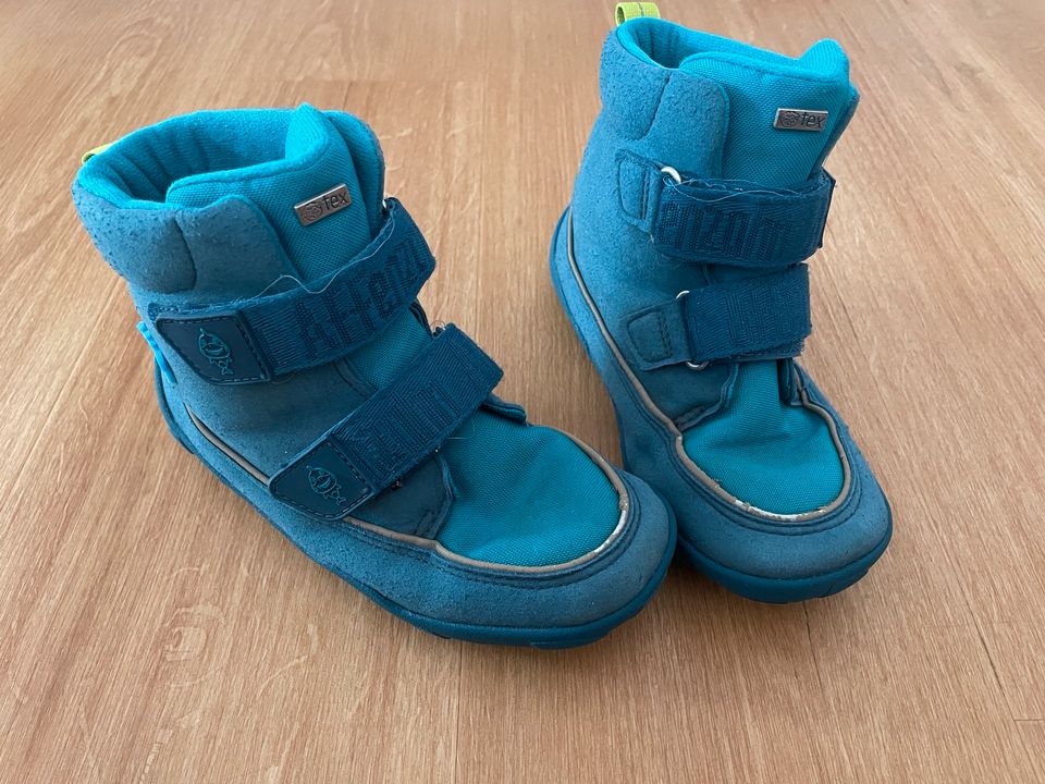 Affenzahn Winterschuhe Winterboots Gr.32 blau türkis in Buxtehude