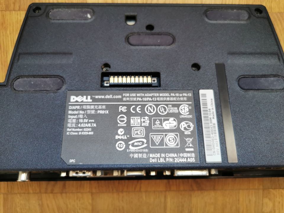 Dell Dockingstation PR01X, Dell Netzteil PA10 für Latitude D530 in Bonn