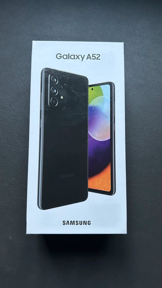 Samsung Galaxy A52 125GB mit Handyhülle in Velten