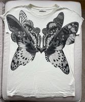 Diesel T-Shirt Tiger Schmetterling Weiß Gr. S Obersize Hessen - Wiesbaden Vorschau