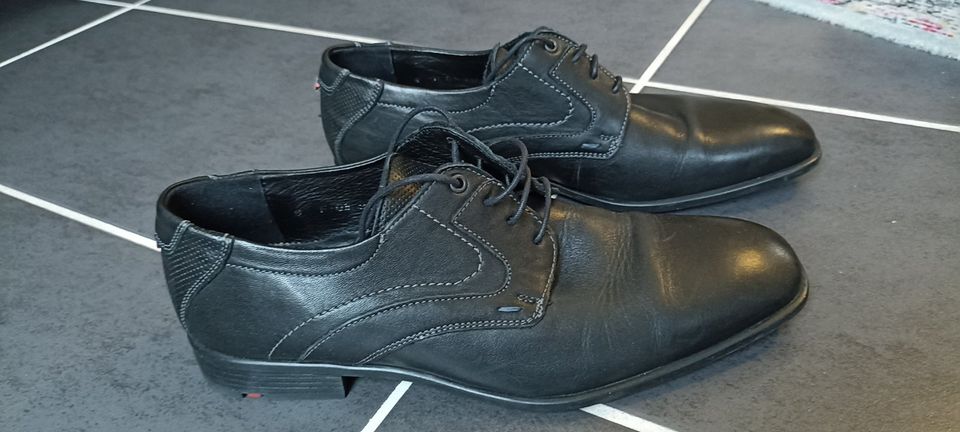 LLOYD Dabney Herrenschuhe schwarz Hochzeit Gr. 8 / 42 in Langerwehe