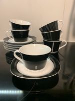 12 teiliges Kaffeetassen Set schwarz/weiß Stuttgart - Botnang Vorschau