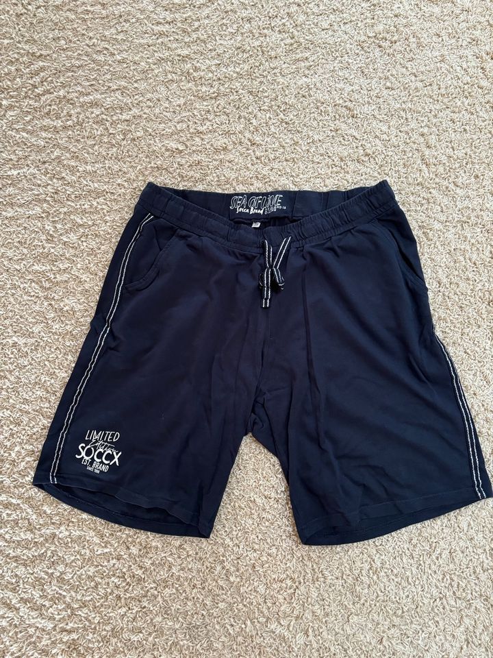 Shorts Soccx, blau, Größe 44 in Heiligenberg