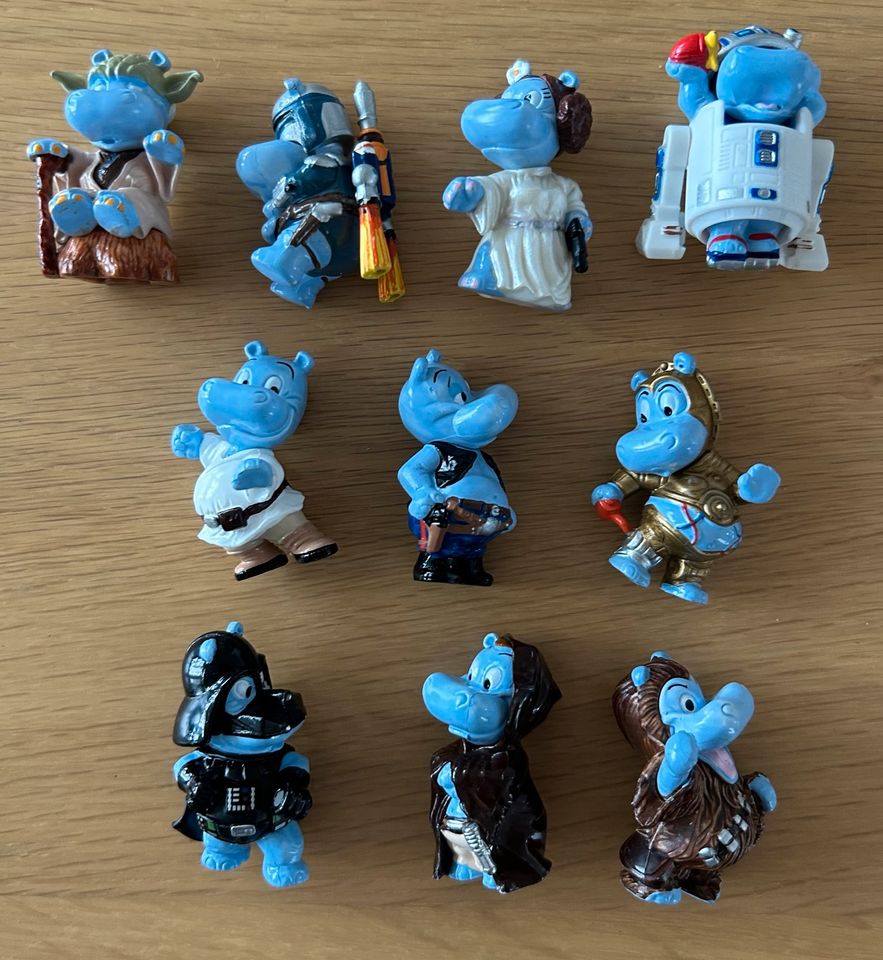 Happy Hippos Star Wars Überraschungsei Figuren in Gaggenau