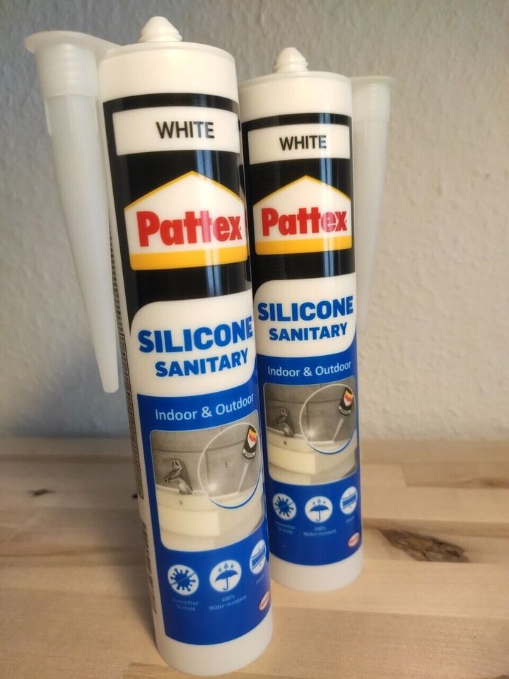 2x - Pattex Silikonkitt 280 ml Weiß - Bundle in Darmstadt