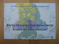 "Entstehungsgeschichte einer Blockausgabe" 1997, Briefmarke Niedersachsen - Edewecht Vorschau