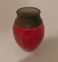 Vase Rakutechnik, Handarbeit aus Töpferei,25 cm Leipzig - Paunsdorf Vorschau