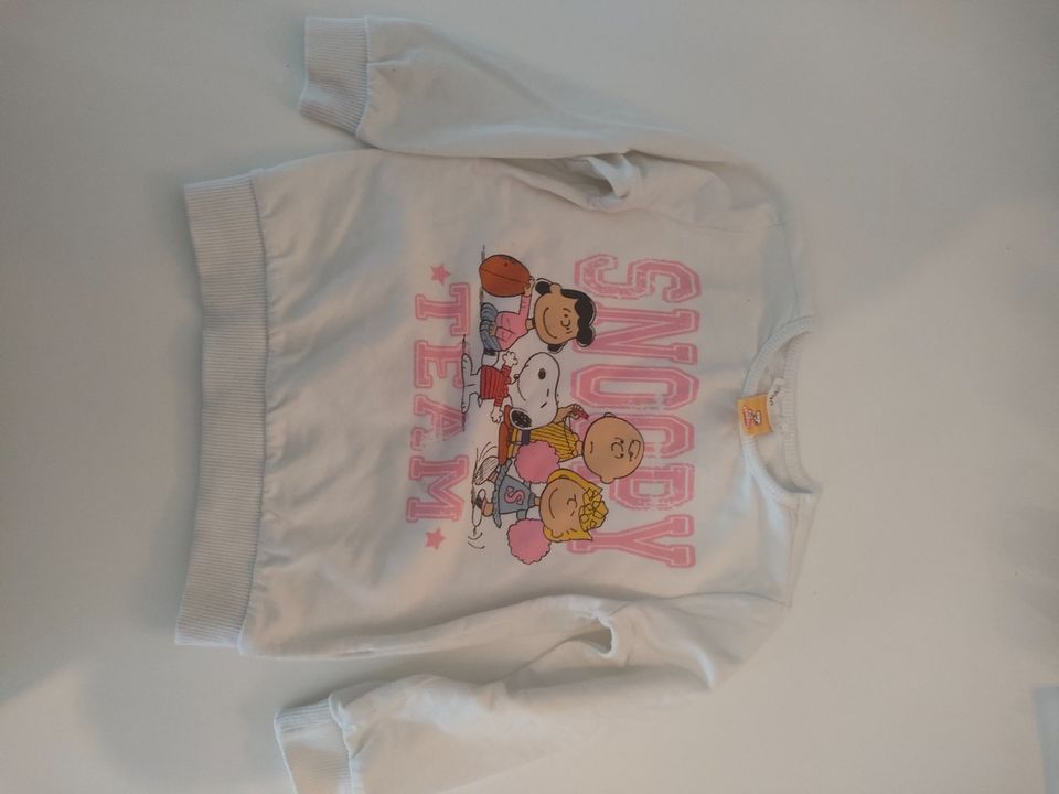 Zwei Pullover Snoopy und Minni Mouse Gr.104 in Wiesbaden