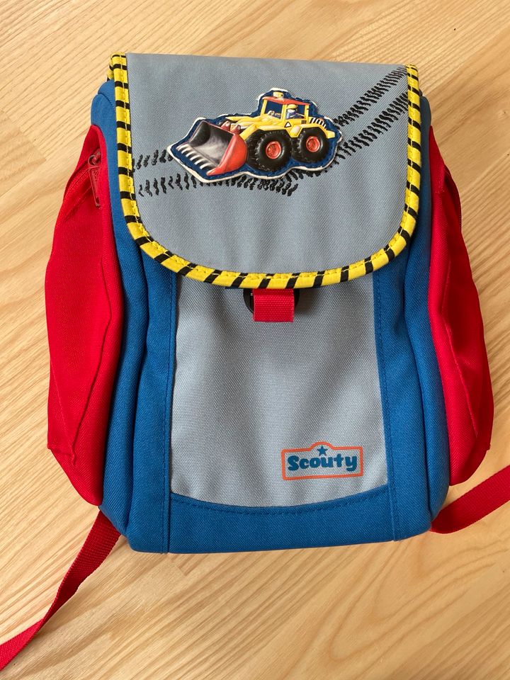 Scout Rucksack Scouty Bagger Baustelle Kindergarten in Eckental 