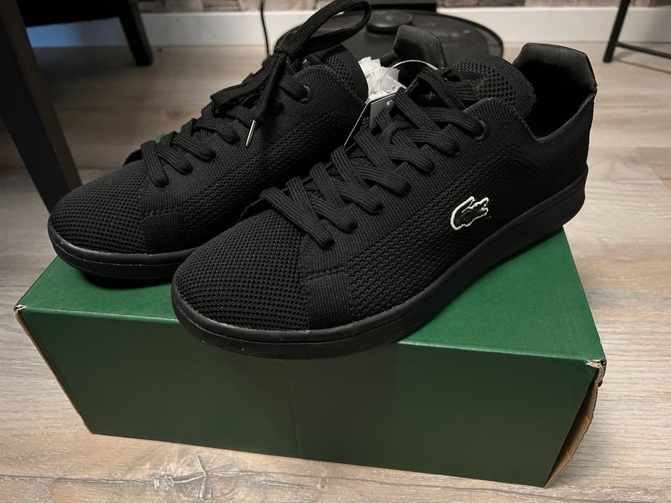 Lacoste Carnaby Piquee schwarz NEU 40,5 (UK 7) in Witten