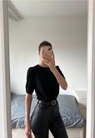 Schwarzer Top Bluse Zara 38 M Hessen - Weiterstadt Vorschau