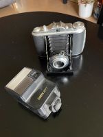 Agfa Isolette Retro-Kamera + Blitz Hessen - Weilrod  Vorschau