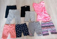 Gr. 98: 6x kurze Radler Shorts, 2x Capri Leggings, 1x Jumpsuit Hessen - Idstein Vorschau