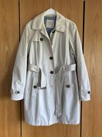 Trenchcoat grau Gürtel Ersatzknöpfen A-A 52cm Lang 86cm gefüttert Nordrhein-Westfalen - Viersen Vorschau