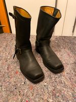 Schwarze Motorradstiefel, Leder,Neuwertig Hessen - Kriftel Vorschau