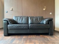 Sofa Leder schwarz Hollmann 2sitzig Düsseldorf - Angermund Vorschau