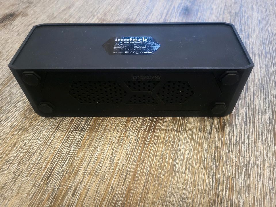 Inateck BTSP-10 Plus Bluetooth Lautsprecher ovp 36,99Euro in Rechtsupweg