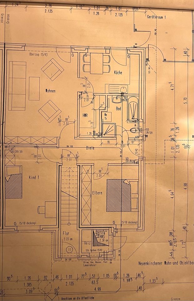 Erdgeschosswohnung 81qm mit Garten, 3ZKB für Kapitalanleger in Neuenkirchen