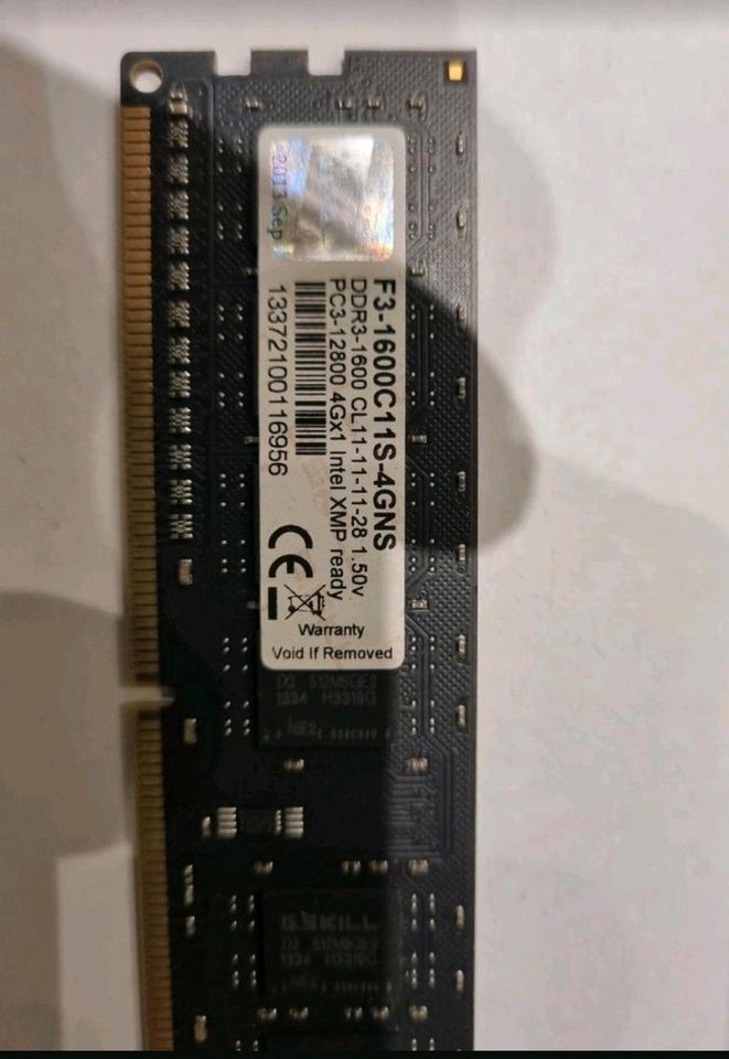 DDR3 RAM 4GB in Haßfurt