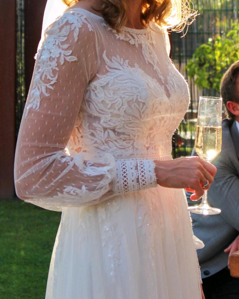 Brautkleid Hochzeitskleid White One Vintage Boho Gr. 36 / 38 in Niederkassel