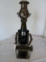 Weinflaschenhalter Figur am Grill -Meister Metall *TOP*Super Gesc Nordrhein-Westfalen - Schwerte Vorschau