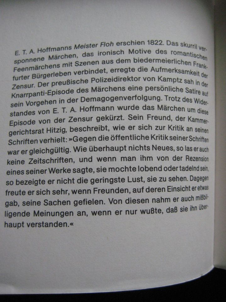 Buch 064 "Meister Floh" von Hoffmann, E.T.A. in Frankfurt am Main