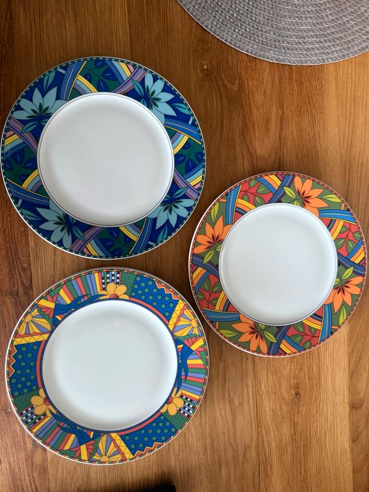 6 große, 4 Dessert u. 3 Suppenteller zu verschenken in Nordrhein