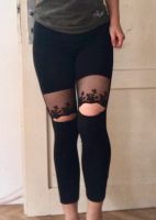 Leggings, Gr. S, Gothic, Cosplay, Techno, Rave, Ibiza Bayern - Maroldsweisach Vorschau