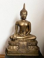 Sitzender Buddha Shakyamuni aus Thailand. Bronze/Messing 43cm Bayern - Neufahrn Vorschau