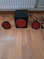 Computer Lautsprecher von Speedlink mit Subwoofer schwarz-rot Thüringen - Gera Vorschau