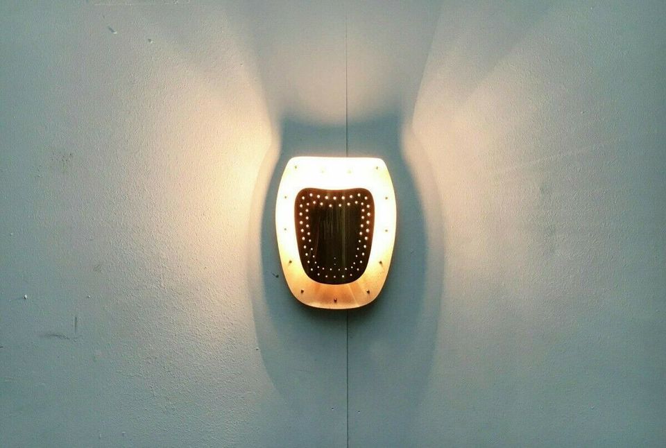 Mid Century Wandleuchte Wall Lamp Sconce zu 60er 50er Teak in Hamburg