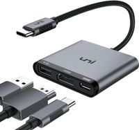 USB-C Adapter Hub Alu USB3.0 4k HDMI 100W PD Uni Buchholz-Kleefeld - Hannover Groß Buchholz Vorschau