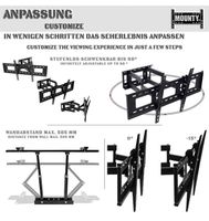 MOUNTY TV Wandhalterung neigbar 750x400 32 bis 86 Zoll 100kg Rheinland-Pfalz - Koblenz Vorschau