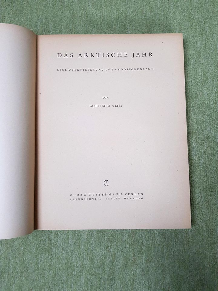 Gottfried Weiss "Das arktische Jahr", 1949 in Mildstedt