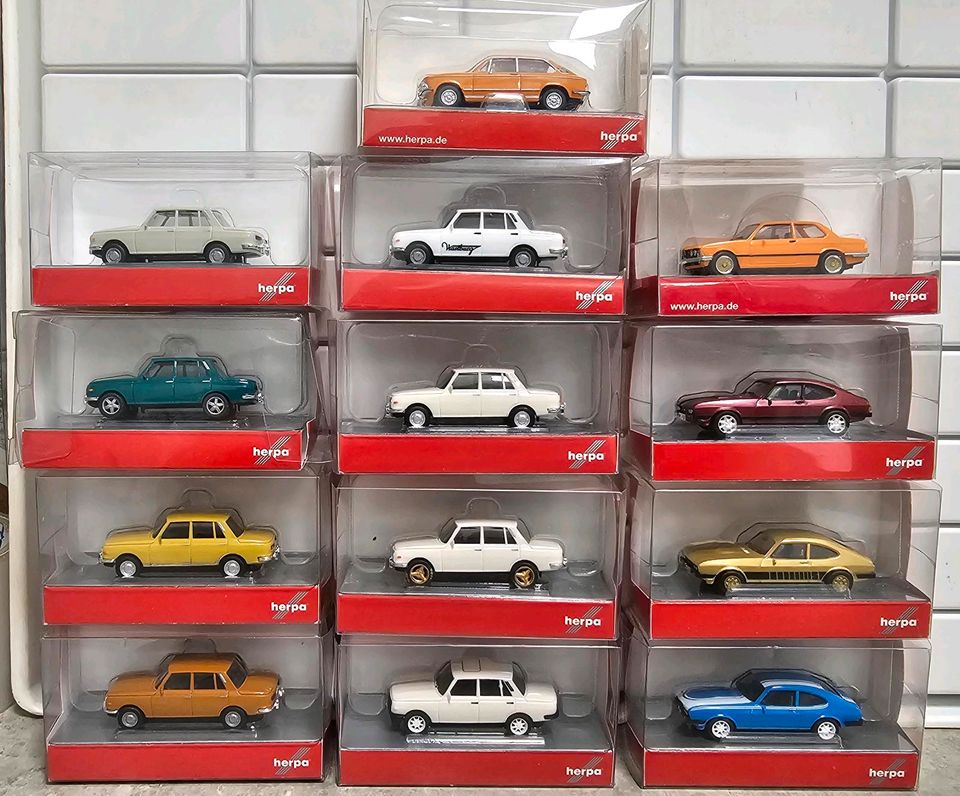 herpa 1:87 Wartburg, BMW,FORD CAPRI in Bopfingen