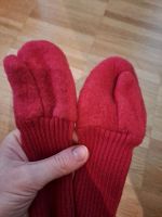 Wolle-Handschuhe Baby, Gr.1, Strick Reiff in rot Baden-Württemberg - Weil am Rhein Vorschau