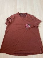 Tshirt T-Shirt only xl 42 rostbraun rostrot mit blume Hessen - Lich Vorschau