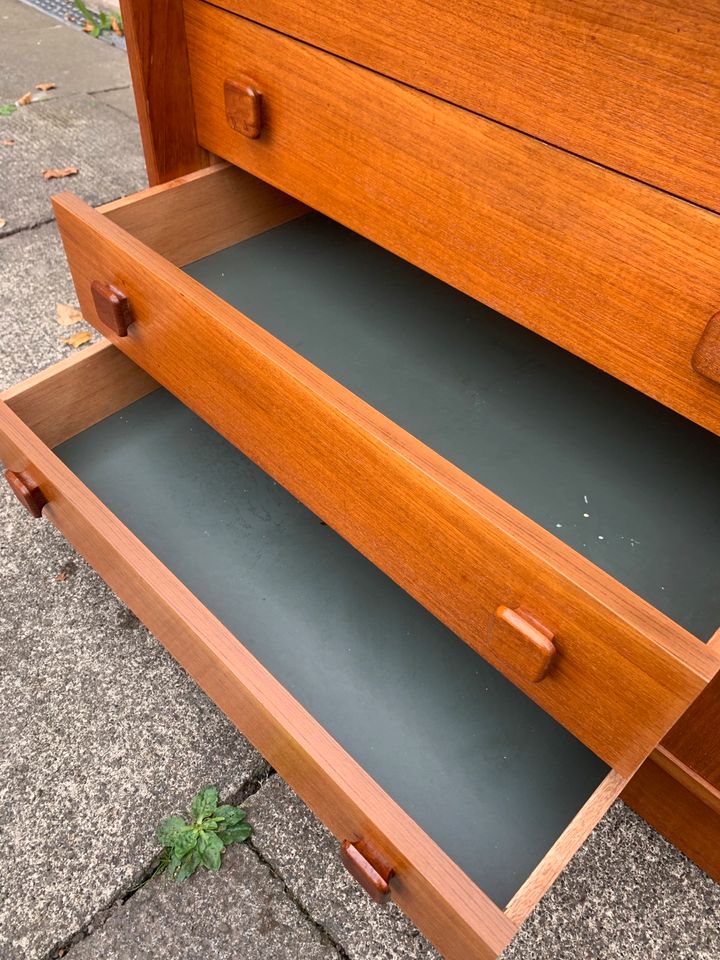 TEAK Highboard Regal Schrank Kommode Bücher Zimmer Wohnung in Köln