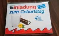 10 Stück Kinderschokolade Geburtstagskarte Einladungskarte Sachsen-Anhalt - Schönebeck (Elbe) Vorschau