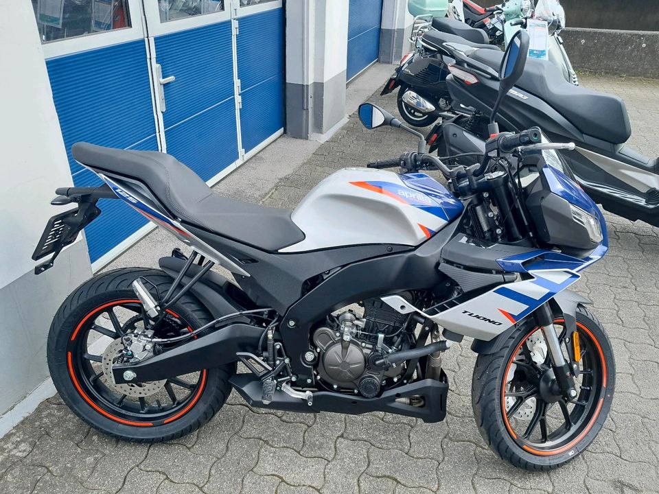 Aprilia 125ccm Bikes SX, RX, RS u Tuono sofort ab Lager verfügbar in Steffenberg