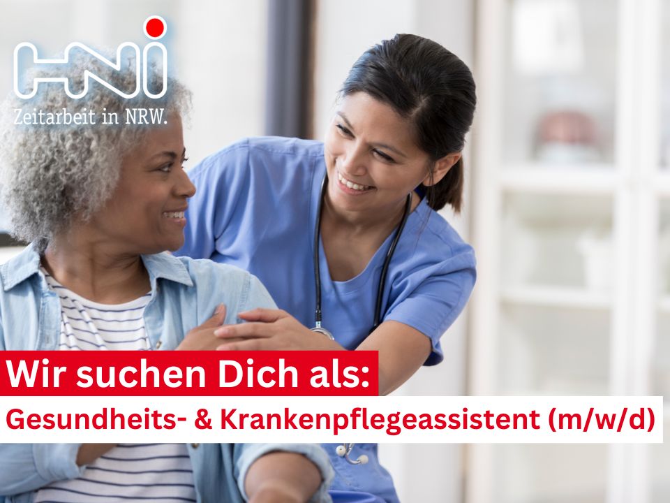 Gesundheits- & Krankenpflegeassistent (m/w/d) in Wuppertal