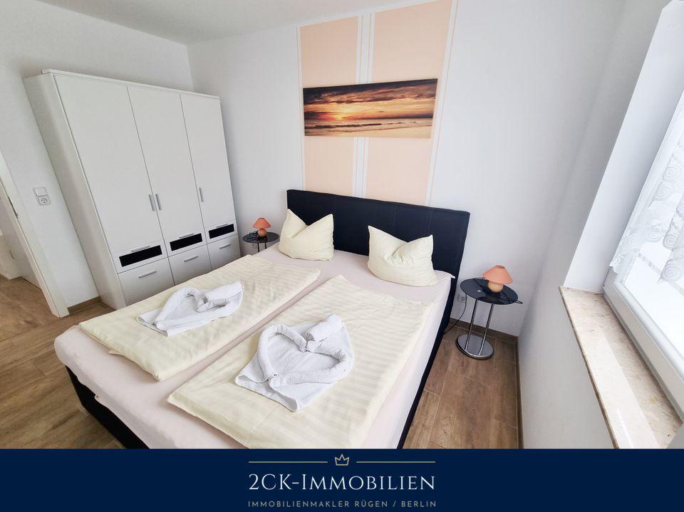 Zwischen Peene und Hafen: exklusiv ausgestattete 2 Zimmer Eigentumswohnung mit Süd-West Terrasse! in Karlshagen