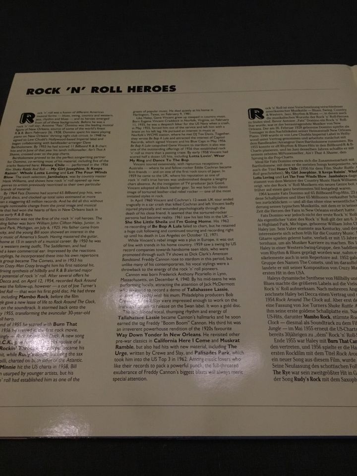 The Rock‘N‘Roll Era - Rock‘N‘Roll Heroes, Vinyl, 2 LP, 50er 60er in Lohmar