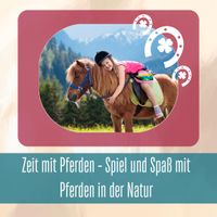 Zeit mit Pferden - Spiel und Spaß mit Pferden in der Natur Thüringen - Erfurt Vorschau