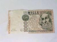 1000  Mille Lire Banca D Italia Bielefeld - Dornberg Vorschau