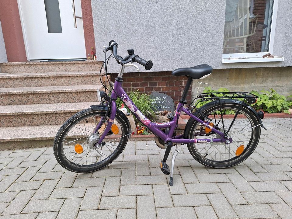 Fahrrad Mädchen 20 Zoll bocas violetta in Hainburg