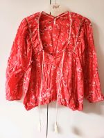 Tunika Bluse Free People Blumen rosa-rot Gr. S Düsseldorf - Pempelfort Vorschau