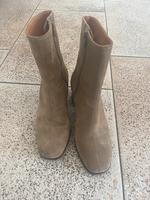 Stiefeletten AXELLE von Sézane – Gr. 38 – Taupe – Top Zustand Bayern - Fürth Vorschau