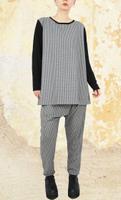 Longshirt Gr. 38-42 Shirt Karo weites Longsleeve Schleswig-Holstein - Siek Vorschau